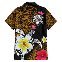 Hawaii Turtle and Tropical Flower Hawaiian Shirt Polynesian Pattern LT03 - Polynesian Pride