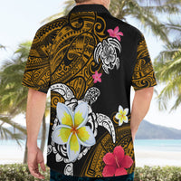 Hawaii Turtle and Tropical Flower Hawaiian Shirt Polynesian Pattern LT03 - Polynesian Pride