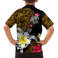 Hawaii Turtle and Tropical Flower Hawaiian Shirt Polynesian Pattern LT03 - Polynesian Pride