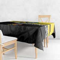 New Zealand Wellington Tablecloth The Capital's Emblems Flag and Koru Art