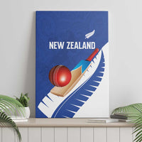 New Zealand Cricket Canvas Wall Art Kiwi Birds Haka Dance Blue Fern Sporty Style LT03 - Polynesian Pride