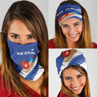 New Zealand Cricket Neck Gaiter Kiwi Birds Haka Dance Blue Fern Sporty Style LT03 - Polynesian Pride