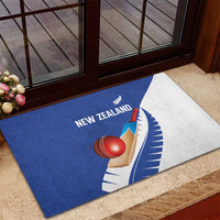 New Zealand Cricket Rubber Doormat Kiwi Birds Haka Dance Blue Fern Sporty Style LT03 - Polynesian Pride