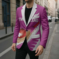 Custom New Zealand Cricket Blazer Kiwi Birds Haka Dance Pink Fern Sporty Style