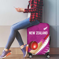 New Zealand Cricket Luggage Cover Kiwi Birds Haka Dance Pink Fern Sporty Style LT03 - Polynesian Pride
