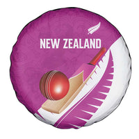 New Zealand Cricket Spare Tire Cover Kiwi Birds Haka Dance Pink Fern Sporty Style LT03 - Polynesian Pride