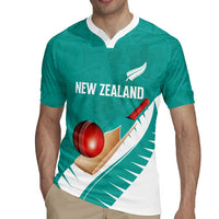 Custom New Zealand Cricket Rugby Jersey Kiwi Birds Haka Dance Turquoise Fern Sporty Style LT03 - Polynesian Pride