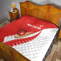 New Zealand Cricket Quilt Kiwi Birds Haka Dance Red Fern Sporty Style LT03 - Polynesian Pride