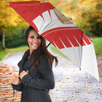 New Zealand Cricket Umbrella Kiwi Birds Haka Dance Red Fern Sporty Style LT03 - Polynesian Pride