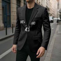 New Zealand Basketball Ta Moko Tribal Custom Blazer