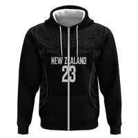 New Zealand Basketball Ta Moko Tribal Custom Hoodie