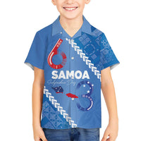 Samoa Independence Day Hawaiian Shirt Anniversary 63th-Siapo Art
