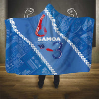 Samoa Independence Day Hooded Blanket Anniversary 63th-Siapo Art