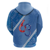 Samoa Independence Day Hoodie Anniversary 63th-Siapo Art