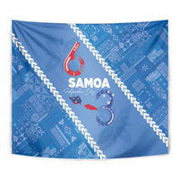 Samoa Independence Day Tapestry Anniversary 63th-Siapo Art
