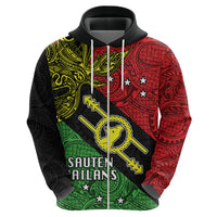 Personalised Papua New Guinea Southern Highlands Province Hoodie PNG Birds Of Paradise Polynesian Arty Style LT03 - Polynesian Pride