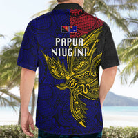 Papua New Guinea West New Britain Province Hawaiian Shirt PNG Birds Of Paradise Polynesian Arty Style LT03 - Polynesian Pride