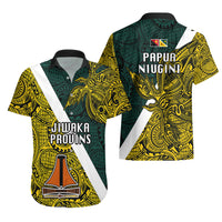 Papua New Guinea Jiwaka Province Hawaiian Shirt PNG Birds Of Paradise Polynesian Arty Style LT03 - Polynesian Pride
