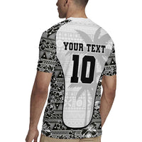 Custom Fiji Pacific Rugby 2024 Rugby Jersey Tapa Tribal and Fijian Masi Pattern
