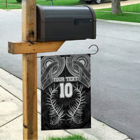 Custom New Zealand Rugby Garden Flag Aotearoa Champion Cup History with Silver Fern LT03 - Polynesian Pride