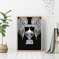 New Zealand Rugby Canvas Wall Art Aotearoa Champion Cup History with Haka Dance LT03 - Polynesian Pride
