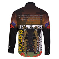 New Zealand and Australia ANZAC Day Family Matching Puletasi and Hawaiian Shirt Soldier and Last Post Camouflage Pattern LT03 - Polynesian Pride