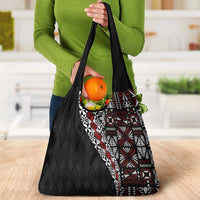 Tonga Ngatu Art Tattoo Polynesian Grocery Bag