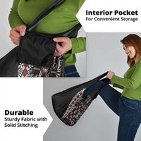 Tonga Ngatu Art Tattoo Polynesian Grocery Bag