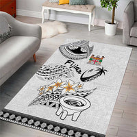 Fijian Traditional Culture Area Rug Tapa Tribal Tattoos - Polynesian Pride