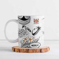Fijian Traditional Culture Ceramic Mug Tapa Tribal Tattoos - Polynesian Pride