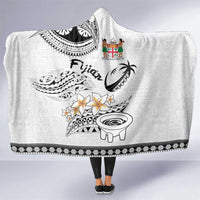 Fijian Traditional Culture Hooded Blanket Tapa Tribal Tattoos - Polynesian Pride