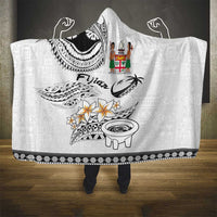 Fijian Traditional Culture Hooded Blanket Tapa Tribal Tattoos - Polynesian Pride