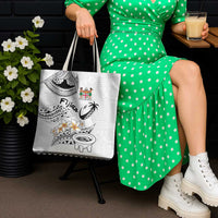 Fijian Traditional Culture Tote Bag Tapa Tribal Tattoos - Polynesian Pride