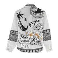 Fijian Traditional Culture Women Casual Shirt Tapa Tribal Tattoos LT03 - Polynesian Pride