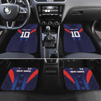 Rugby Samoa Car Mats Siva Tau Spirit Sporty Vibes - Polynesian Pride