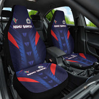 Rugby Samoa Car Seat Cover Siva Tau Spirit Sporty Vibes - Polynesian Pride
