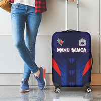 Rugby Samoa Luggage Cover Siva Tau Spirit Sporty Vibes - Polynesian Pride