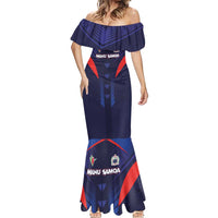 Custom Rugby Samoa Mermaid Dress Siva Tau Spirit Sporty Vibes LT03 - Polynesian Pride