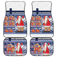 Yule Goat Joulupukki Finnish Christmas Car Mats Scandinavian Pattern