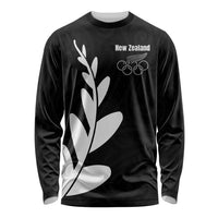 Personalised New Zealand Canoeing Special Jersey Long Sleeve Shirt