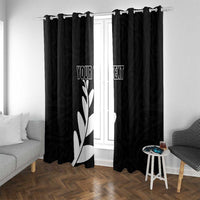 Personalised New Zealand Canoeing Special Jersey Window Curtain