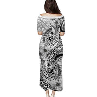 Guam-Land of the Chamorro Puletasi Polynesian Tattoo Style Hibiscus and Plumeria Art