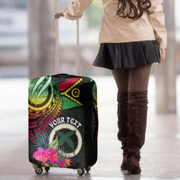 Vanuatu 44th Anniversary Luggage Cover Boars Tusk Tugeta Yumi Selebretem Indipendens Dei