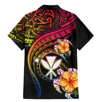 Polynesia Hawaii Turtle Day Family Matching Mermaid Dress and Hawaiian Shirt Hibiscus and Kanaka Maoli