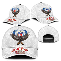 American Samoa Fautasi Classic Cap Pago Pago Aeto and Iseula o le Moana of Fagatogo White Color LT03 - Polynesian Pride