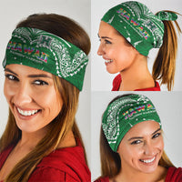 Hawaii Rainbow Warriors Neck Gaiter Polynesian Motif Green Color