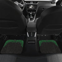 Custom Hawaii Rainbow Warriors Car Mats Polynesian Motif Black Color