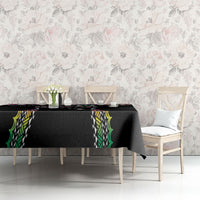 Hawaii Rainbow Warriors Tablecloth Polynesian Motif Special Edition Rainbow Gradient