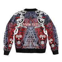 Personalised Aotearoa Iwi Ngapuhi Bomber Jacket Maori Motif Tribal