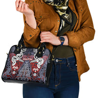Aotearoa Iwi Ngapuhi Shoulder Handbag Maori Motif Tribal